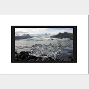 Icelandic Glacial Ice Picture Posters and Art